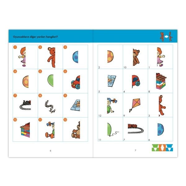 Görsel Dikkat Seti 6 Yaş