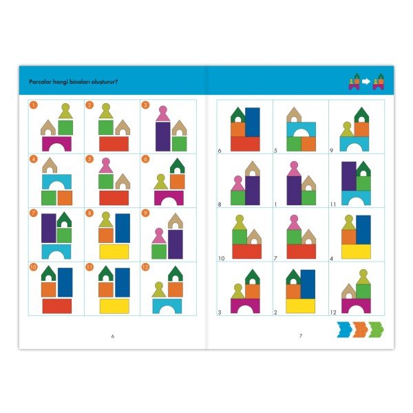 Görsel Dikkat Seti 6 Yaş