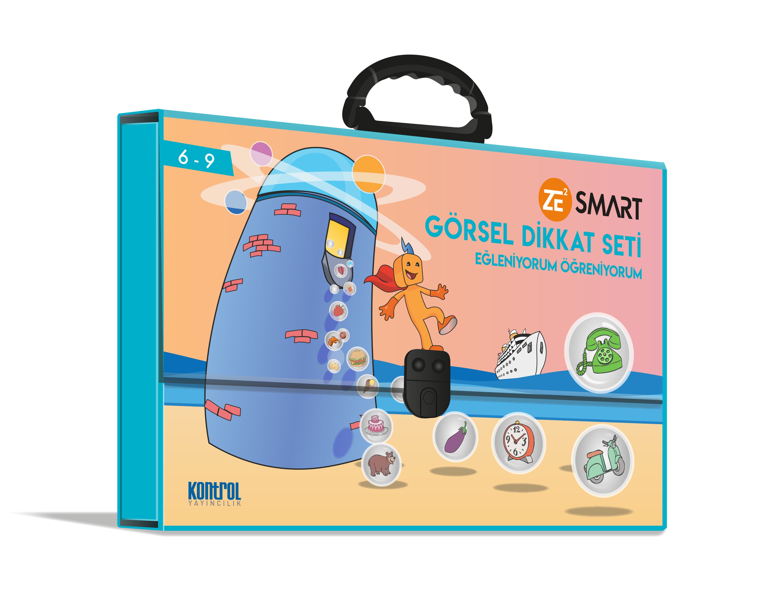 Görsel Dikkat Seti 6-9 Yaş - ZE² Zekare Smart - Ücretsiz Kargo